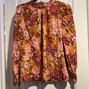 Who what wear floral spring blouse large